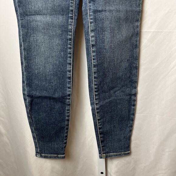 NWT Everlane Way-High Skinny Jeans 25 Blue Organic Cotton High Rise Crop Stretch - Picture 7 of 10